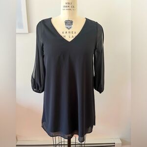 Lulus black mini dress‎ size Small